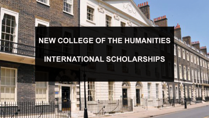 International Scholarships at New College of the Humanities
