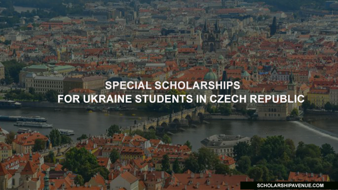 Special Scholarships for Ukraine Students in Czech Republic