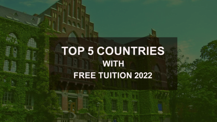 Top 5 Countries with Free Tuition 2022