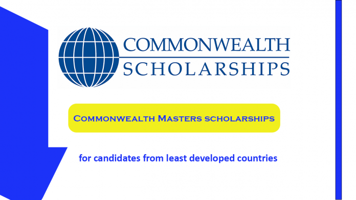 Commonwealth Masters scholarships