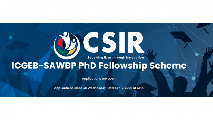 ICGEB-SAWBP PhD Fellowship Scheme