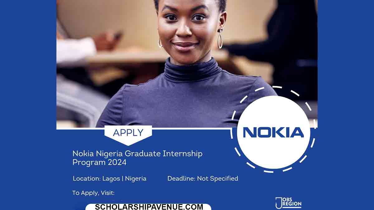 Nokia Graduate Internship Program for Recent University Graduates 2024