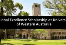 Global Excellence Scholarship at University of Western Australia 2025/2026 Global Excellence Scholarship at University of Western Australia