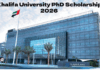 Khalifa University PhD Scholarship 2026 for International Students Khalifa University PhD Scholarship 2026