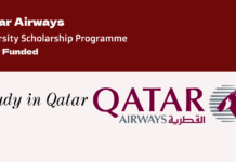 Qatar Airways University Scholarship Programme 2026 | Fully Funded Qatar Airways University Scholarship Programme 2026